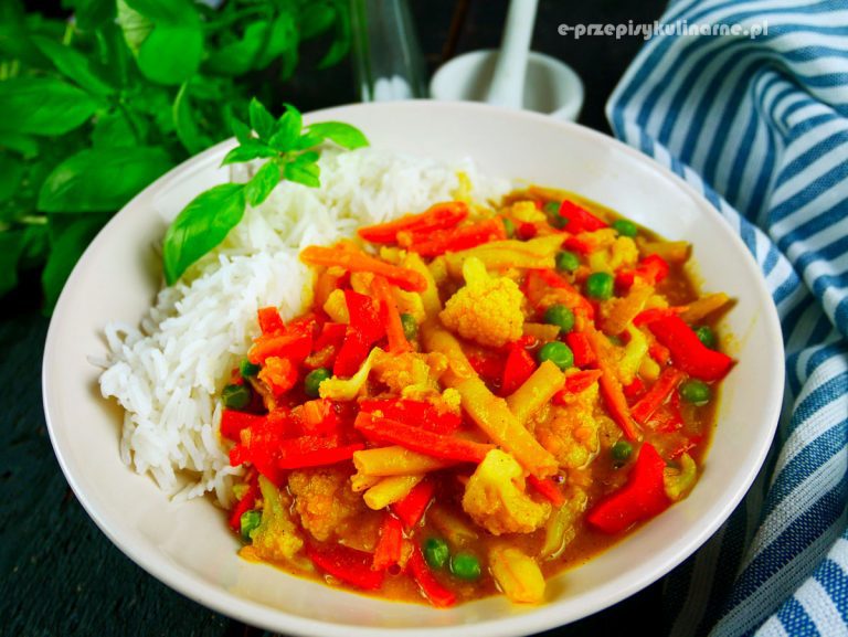 Warzywa w sosie curry przepis na wegańskie curry SuperPrzepis pl