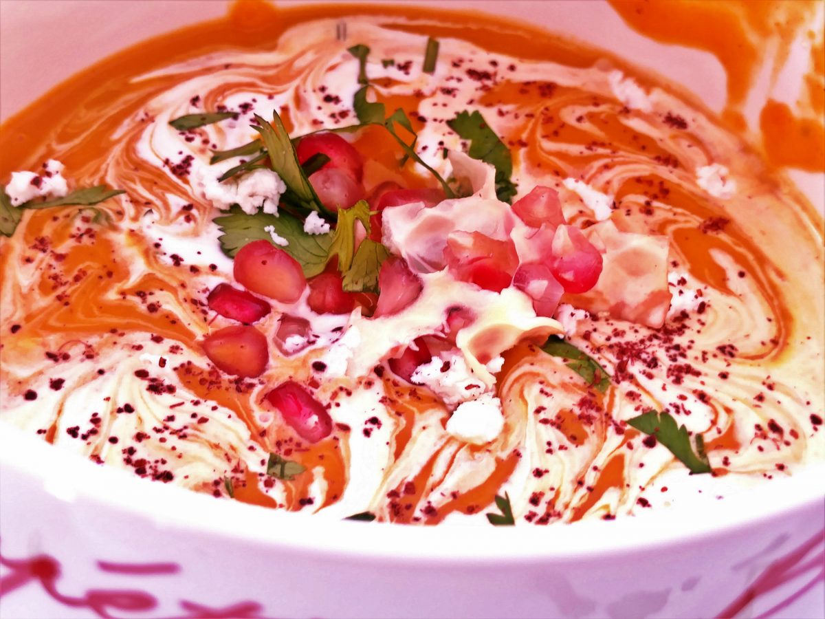 Marokańska zupa dyniowa