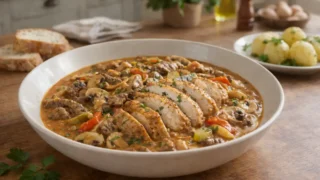 Boeuf strogonow – prosty przepis na sycący i wyrazisty obiad