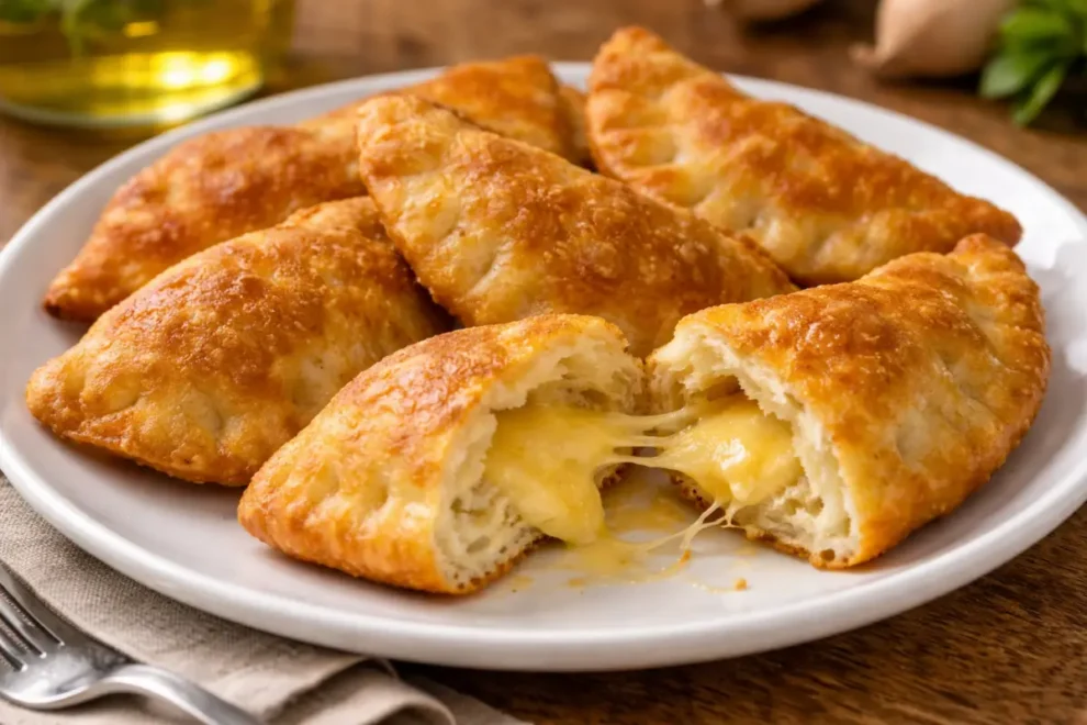 Drożdżowe pierożki z serem żółtym – prosty przepis na ciepłą, domową przekąskę