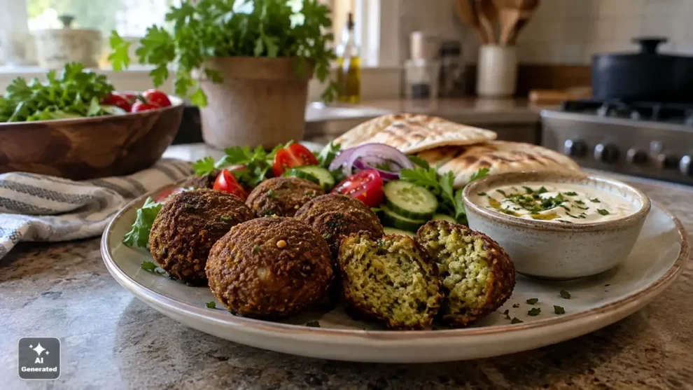 Falafel, czyli wege fast food – prosty przepis na chrupiące kotleciki z ciecierzycy