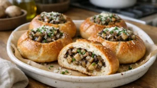 FASZEROWANE BUŁECZKI, ZAPIEKANKI Z PIECZARKAMI -INACZEJ