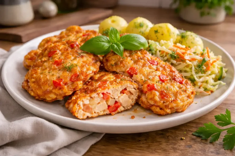 Kotleciki z kurczaka z papryką – prosty przepis na soczysty obiad