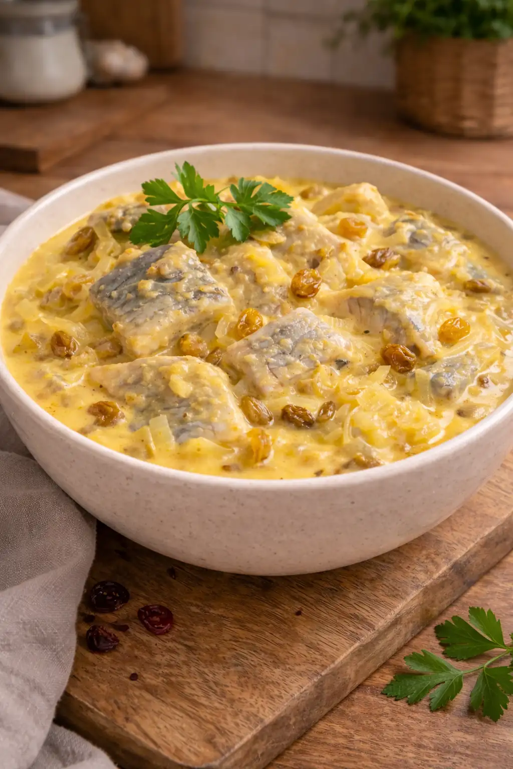 Śledzie w sosie curry