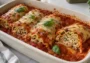 Roladki a’la lasagne z sosem pomidorowym - fit przepis na sycący obiad