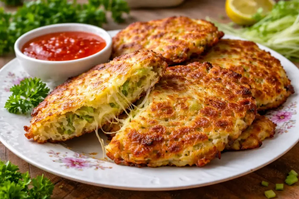 Placki z młodej kapusty – prosty przepis na szybki i bardzo smaczny obiad