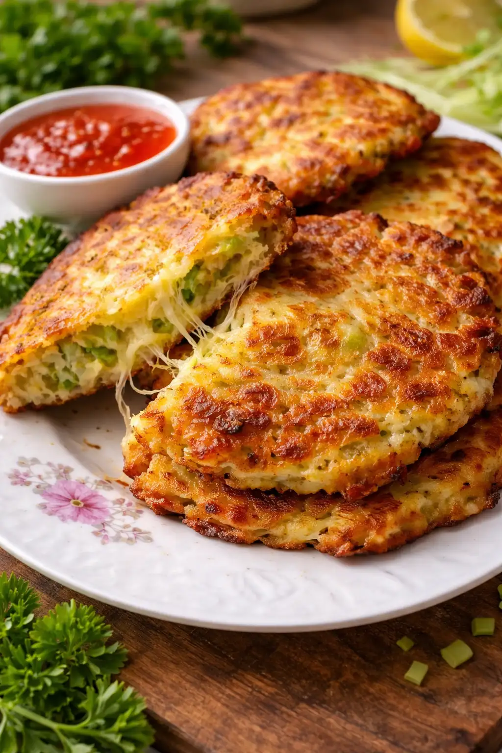 Placki z młodej kapusty