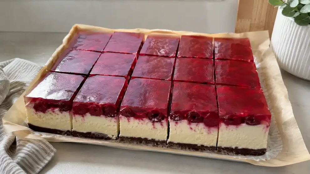 Ciasto z wiśniami bez pieczenia – prosty przepis na lekki deser