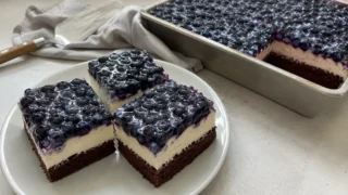 Ciasto Jagodowy Obłoczek – prosty przepis na lekki deser z jagodami