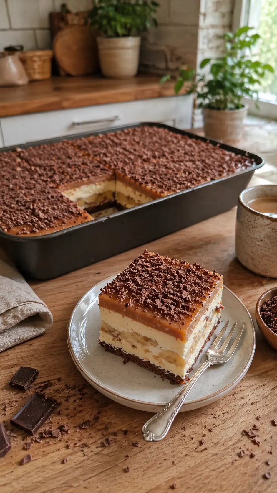 Ciasto bez pieczenia w 10 minut – prosty przepis na bardzo smaczny deser z bananami