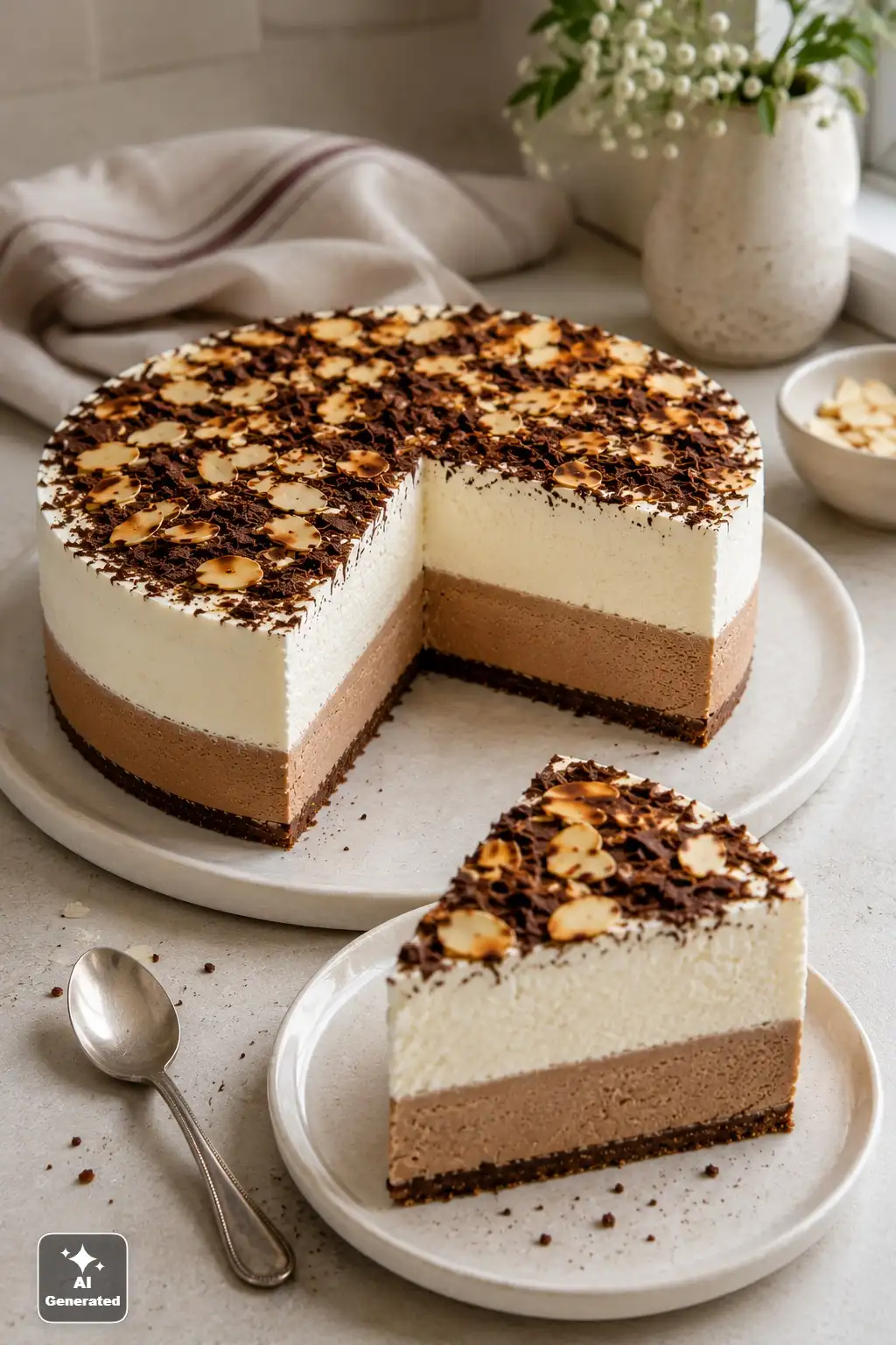 Tiramisu sernik na zimno – prosty przepis bez pieczenia