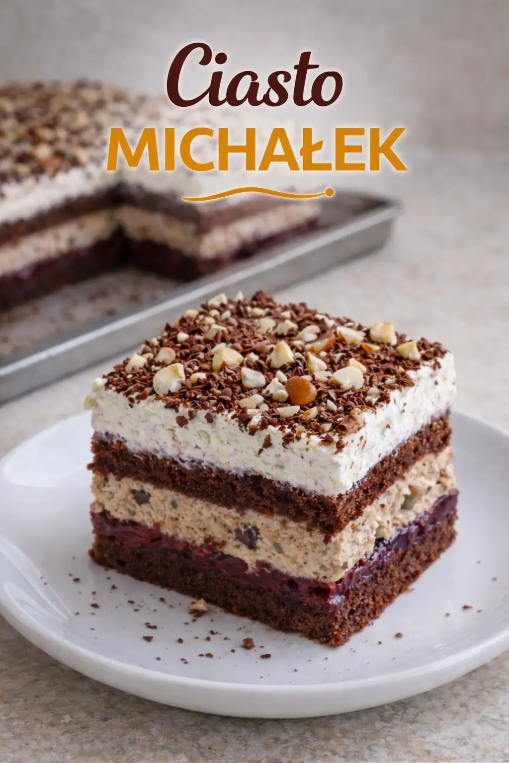 Ciasto Michałek – prosty przepis na efektowny deser z kremem