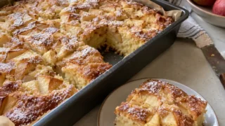 Ciasto goście w drodze  - prosty wypiek z jabłkiem