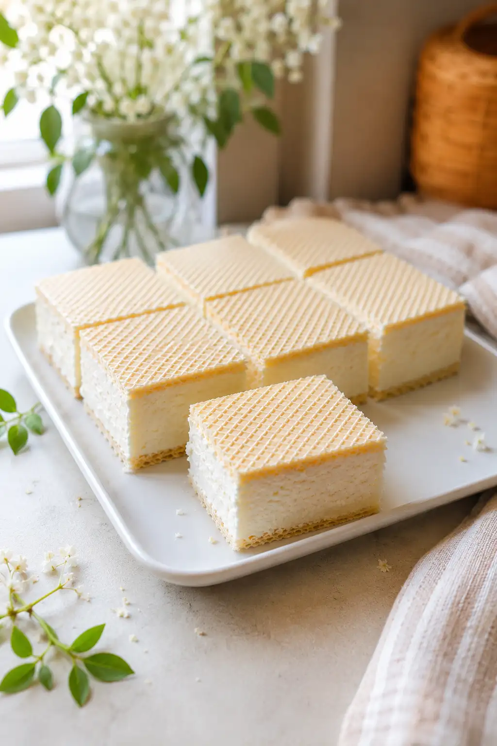 Ciasto Kanapka śmietankowa – prosty deser bez pieczenia
