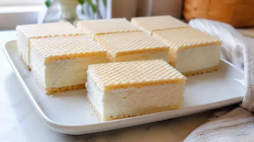 Ciasto Kanapka śmietankowa – prosty deser bez pieczenia