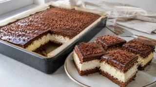 Ciasto Milky Way – prosty przepis na puszysty deser z mleczną masą