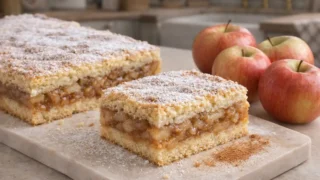 Szarlotka Królewska – sprawdzony przepis na kruche ciasto z jabłkami
