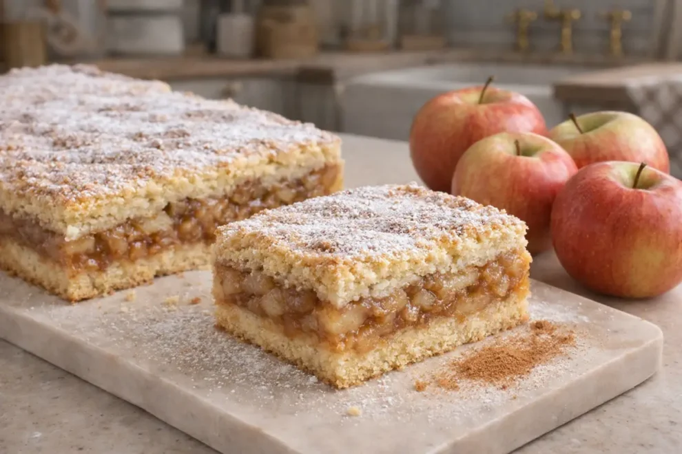 Szarlotka Królewska – sprawdzony przepis na kruche ciasto z jabłkami