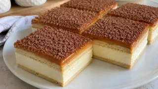 Ciasto Krówka bez pieczenia w 10 minut – prosty przepis na szybki deser