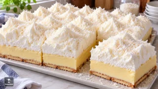 Himalaje - deser bez pieczenia z mascarpone i budyniem