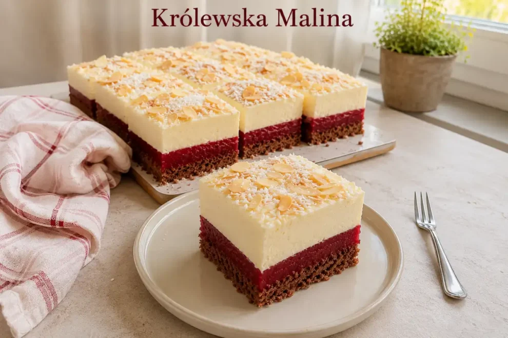Królewska Malina – prosty przepis na efektowny deser z malinami