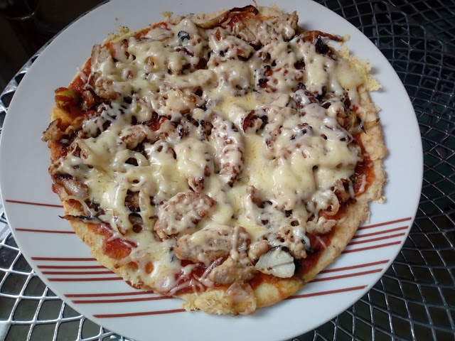 Pizza z patelni (bez drożdży)