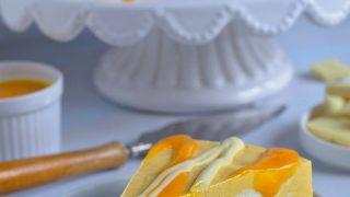 Sernik z mango - bez pieczenia