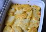 Ziemniaczana zapiekanka z jajkami i pieczarkami