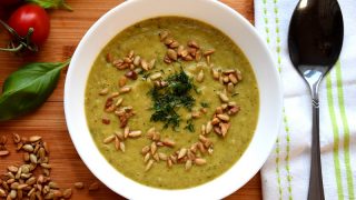 Zupa krem brokułowa z zieloną soczewicą + FILM