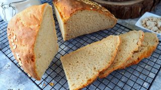 Maślankowy chleb pszenno-żytni