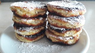 Serniczki z makiem / Cottage cheese pancakes