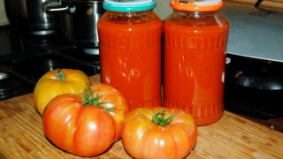 Zdrowy przecier pomidorowy, domowy