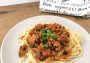 Spaghetti Bolognese z Pieczarkami