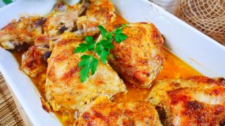 Złocisty kurczak w majonezie – szybki przepis na obiad