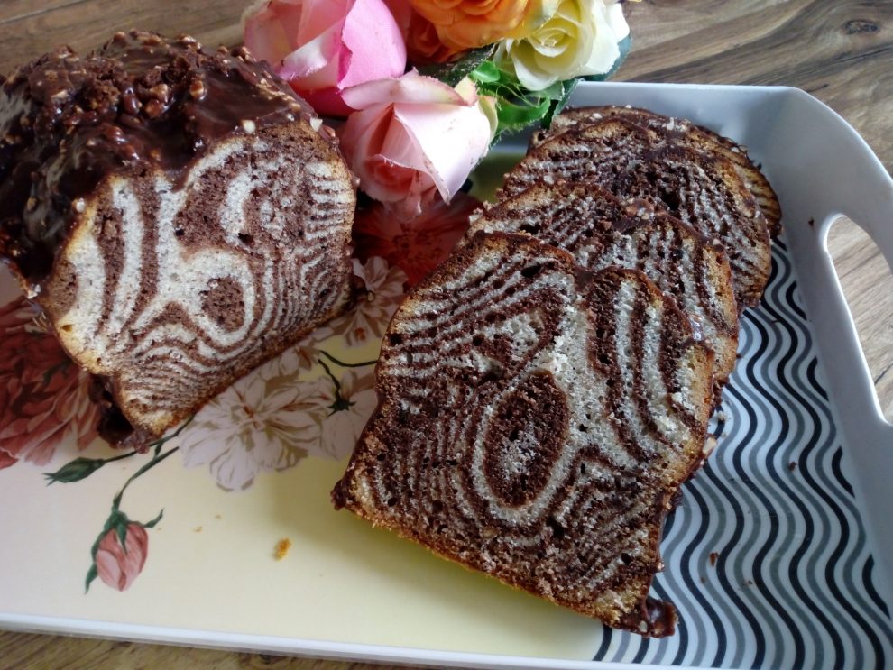 Babka zebra orzechowa