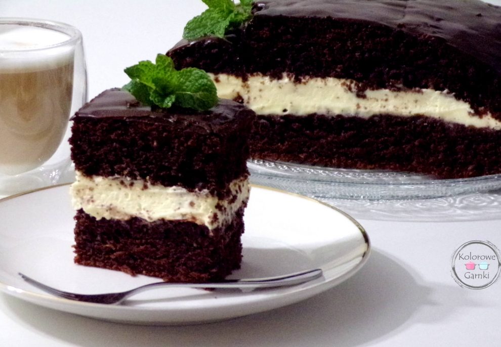 ciasto czekoladowe z kremem mascarpone