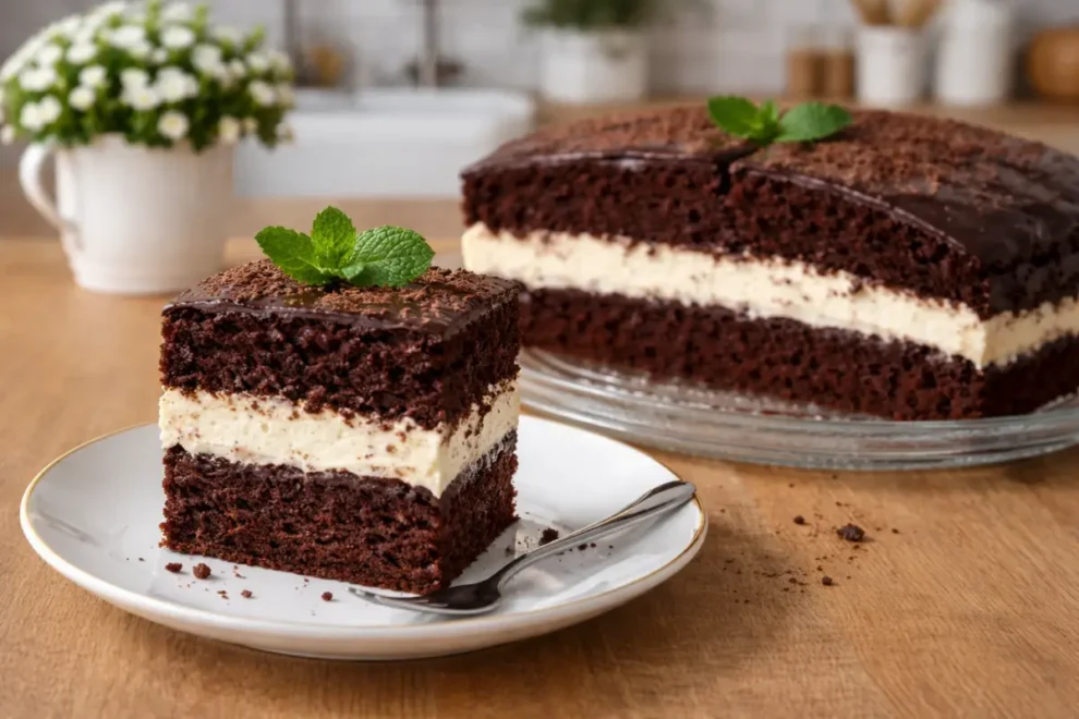 Ciasto czekoladowe z kremem mascarpone – prosty przepis na wilgotny i elegancki deser