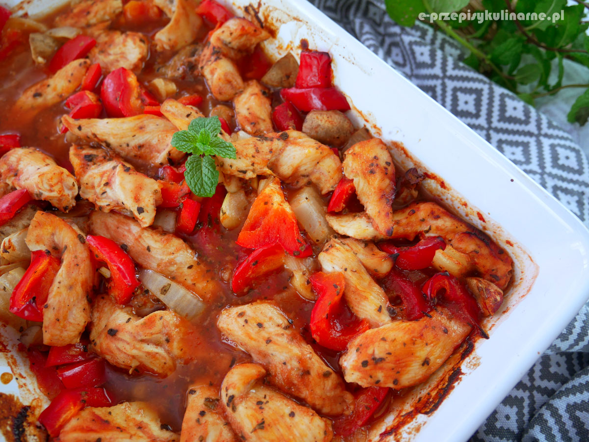 Kurczak zapiekany w ketchupie – szybki i prosty przepis na obiad