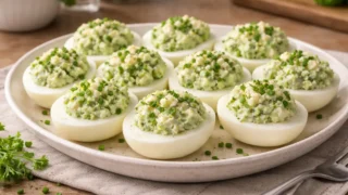 Jajka faszerowane brokułem – prosty przepis na świąteczną i codzienną przekąskę