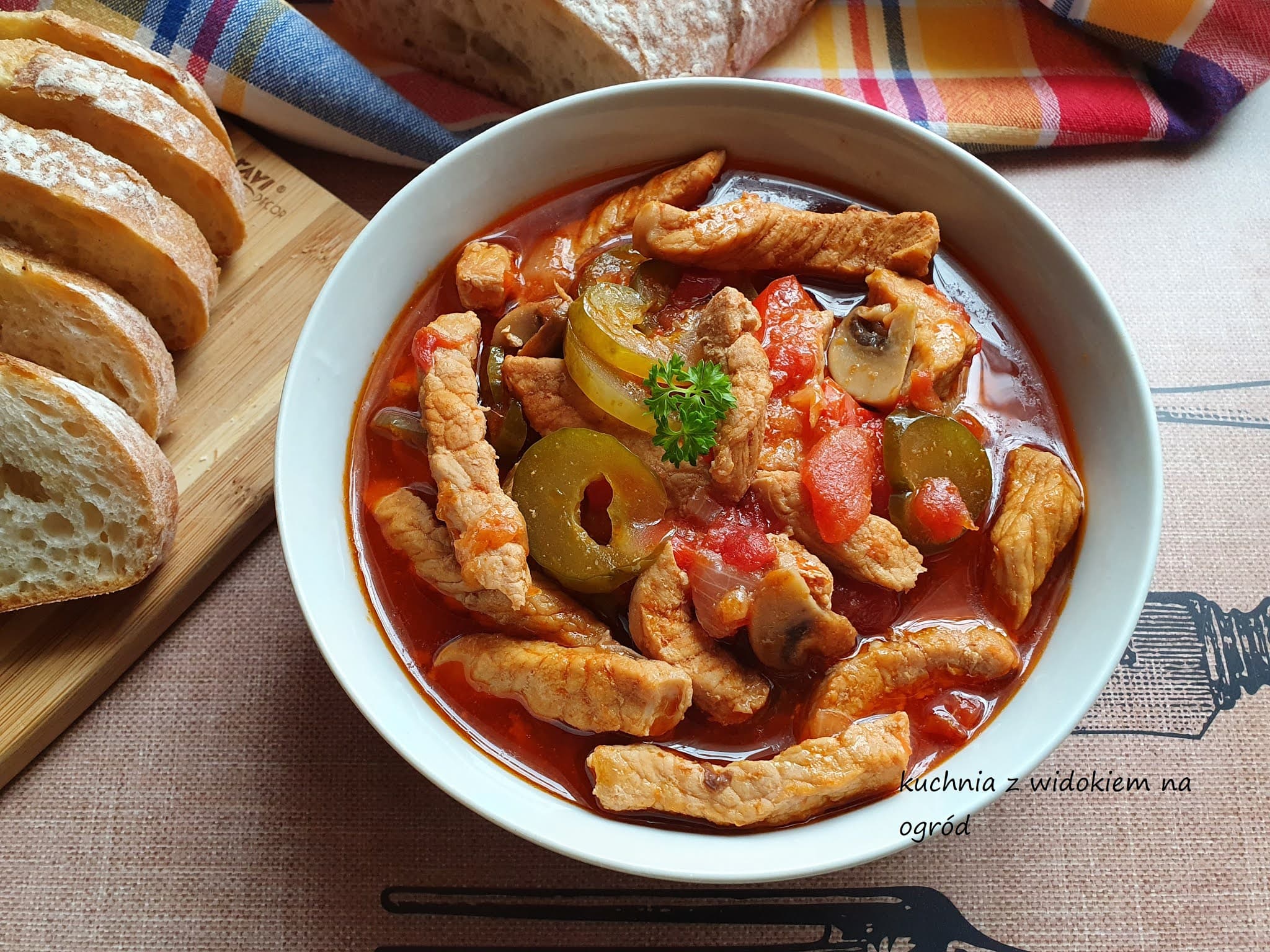 Schab po bałkańsku