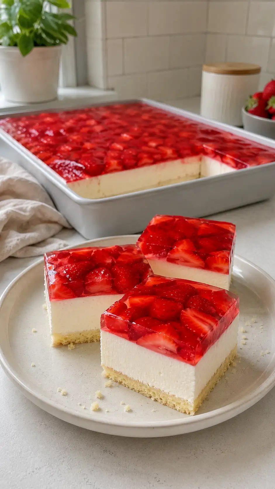 Ciasto truskawkowe z galaretką i mascarpone – prosty przepis na pyszny deser