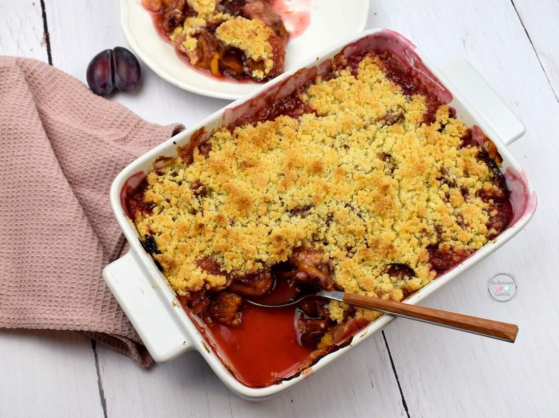 Śliwki pod kruszonką