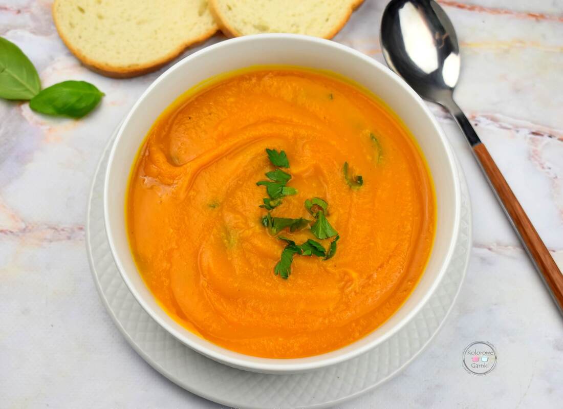 Zupa dyniowa z imbirem