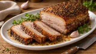 Boczek pieczony – prosty przepis na soczyste mięso i domową wędlinę