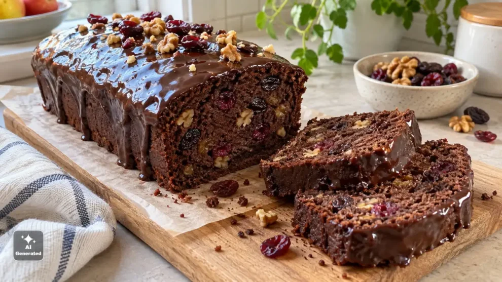 Murzynek z bakaliami - prosty przepis na wilgotny wypiek