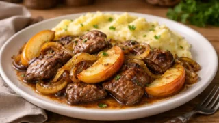 Wątróbka z jabłkiem – prosty przepis na tradycyjny obiad