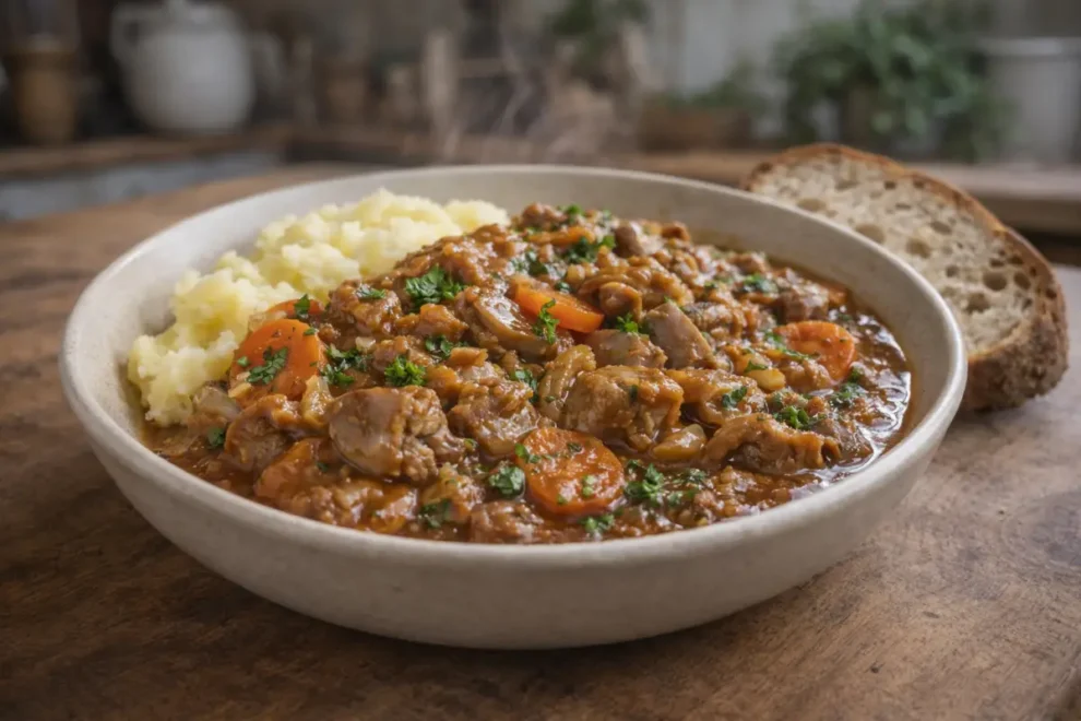 Gulasz z żołądków – prosty przepis na sycący domowy obiad