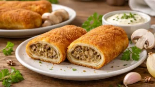 Krokiety z pieczarkami – prosty przepis na chrupiące i dobrze doprawione krokiety