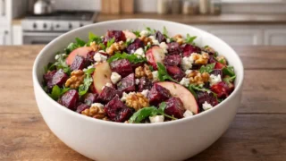 Sałatka z burakami i jabłkiem – prosty przepis na świeżą i wyrazistą sałatkę
