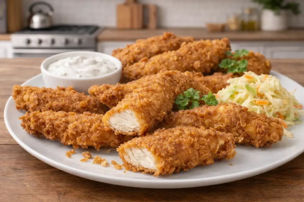 Stripsy z kurczaka – chrupiący przepis jak z fast foodu, ale lepszy